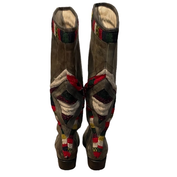 Freebird by Steven Roadies Tall Boot Leather Western Boho, Size 8M - Picture 4 of 16